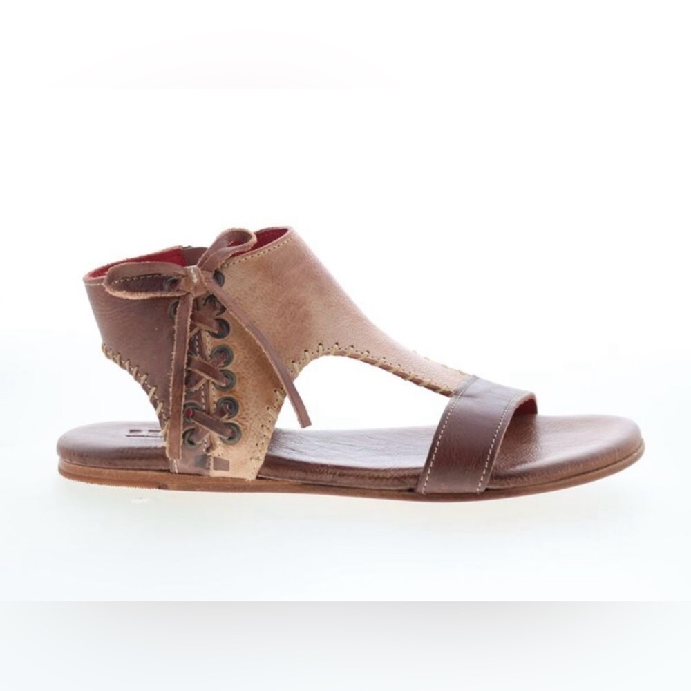Bed Stu Brown Nina Coastal Cowgirl Western Boho Festival Concert Sandals 8